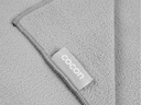 COCON Decke Fleecedecke 150 x 210 cm, Hellgrau