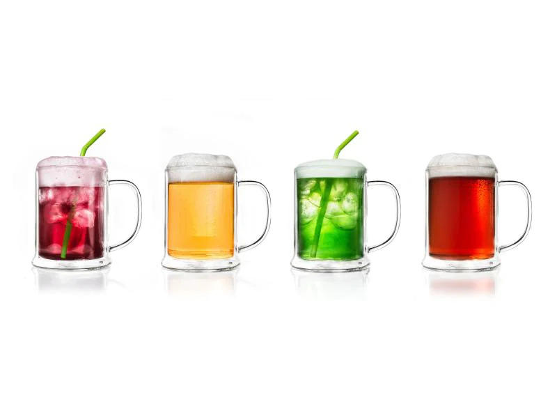 Creano Bierglas 500 ml, 1 Stück, Transparent