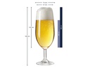 Leonardo Bierglas Daily 360 ml, 6 Stück, Transparent