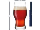 Leonardo Bierglas Taverna 500 ml, 2 Stück, Transparent
