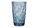 Bormioli Rocco Longdrinkglas Diamond 470 ml, 6 Stück, Blau