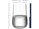 Leonardo Longdrinkglas Brunelli 460 ml, 6 Stück, Transparent