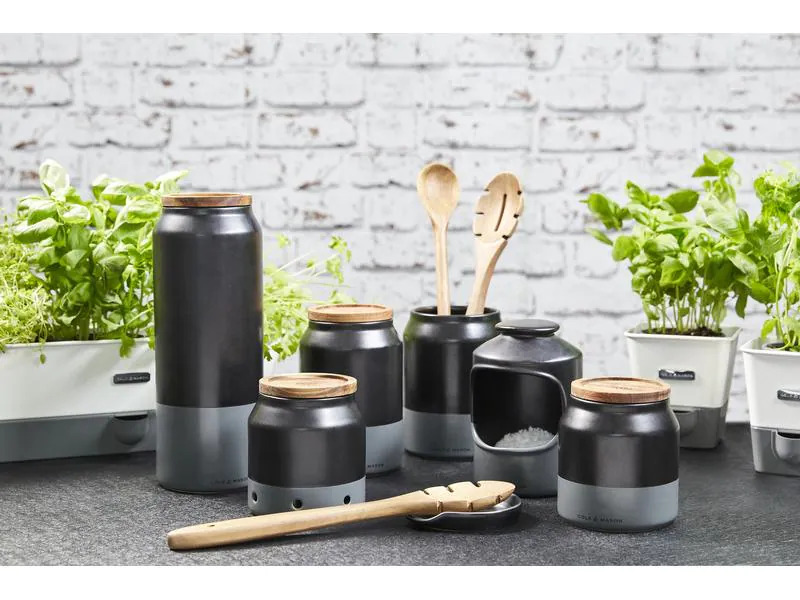 Cole&amp;Mason Vorratsdose Hinxton 0.86 l, Schwarz