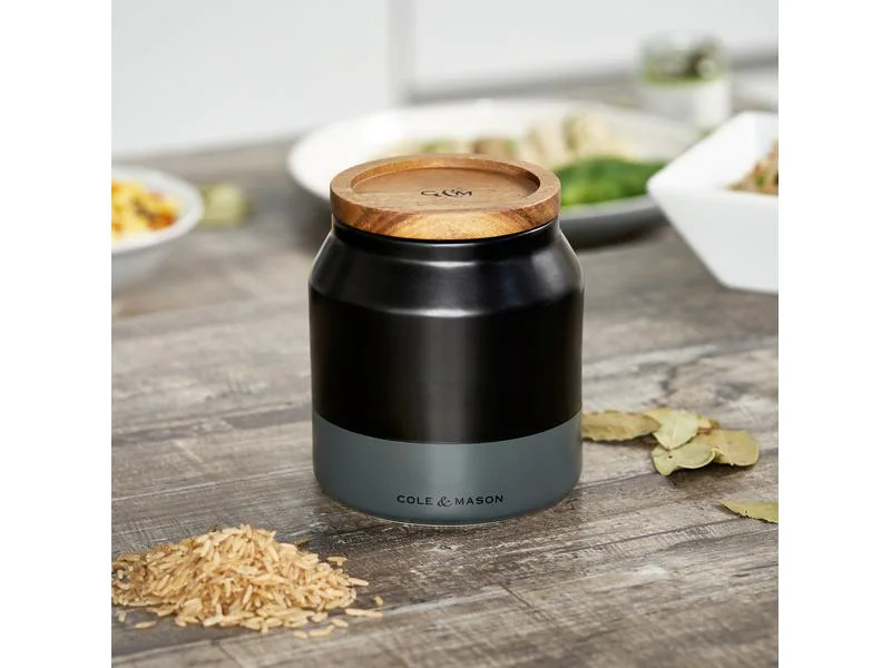 Cole&amp;Mason Vorratsdose Hinxton 0.86 l, Schwarz