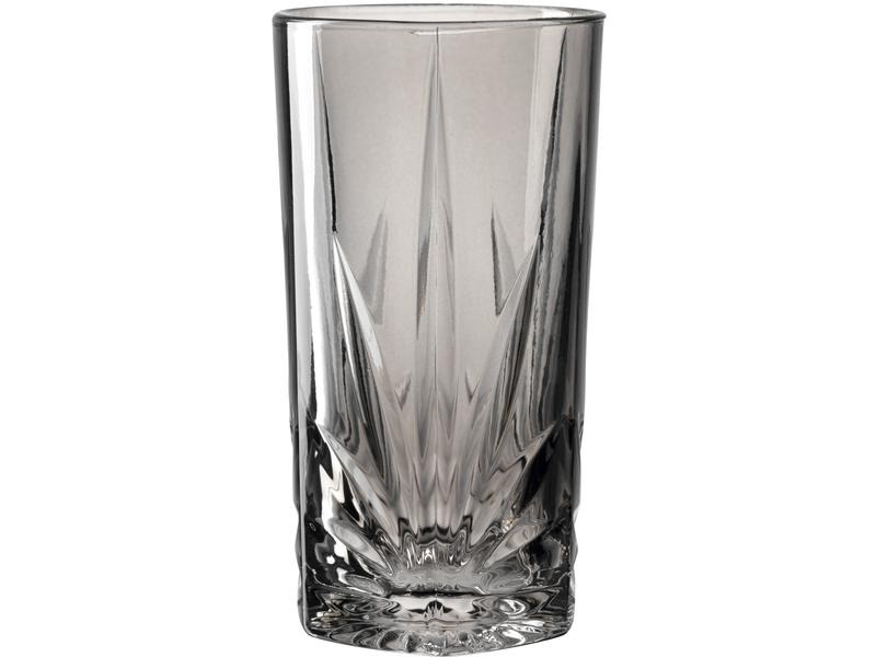Leonardo Longdrinkglas Capri 530 ml, 4 Stück, Grau
