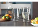 Leonardo Longdrinkglas Optic 540 ml, 4 Stück, Transparent