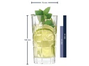 Leonardo Longdrinkglas Spiritii 260 ml, 4 Stück, Transparent