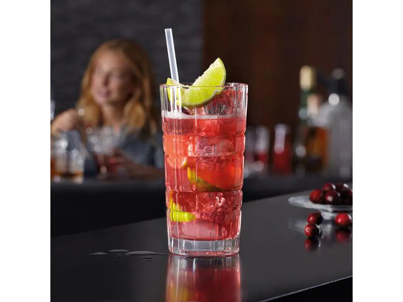 Leonardo Longdrinkglas Spiritii 400 ml, 4 Stück, Transparent
