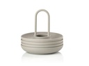 Zone Denmark Eierbecher Singles 4er Set, Grau