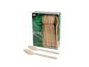 Papstar Löffel Pure Holz 100 Stück Braun