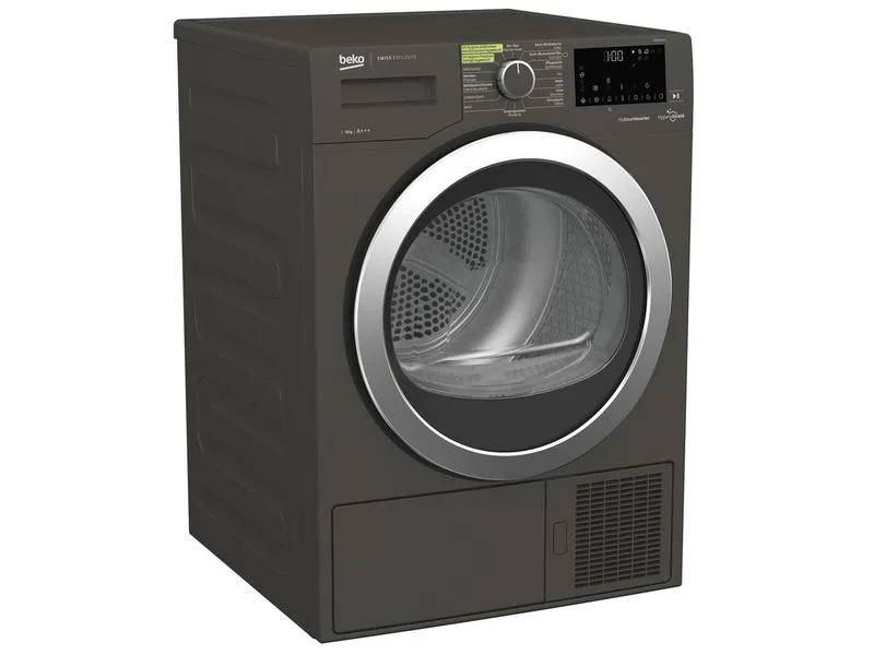 Beko Wäschetrockner DS8539MCH, Rechts, Anthrazit