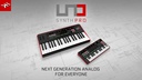 IK Multimedia Synthesizer UNO Synth Pro Desktop - Black Edition