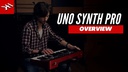 IK Multimedia Synthesizer UNO Synth Pro Desktop - Black Edition
