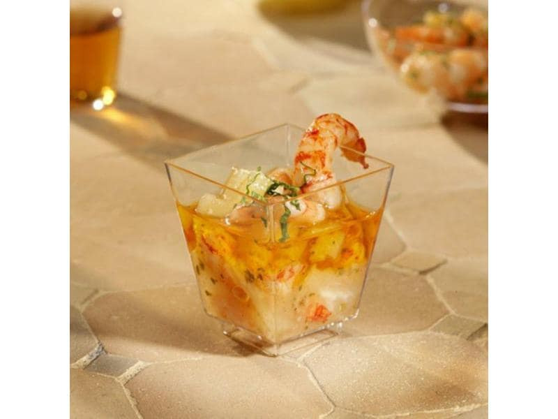 Papstar Fingerfood-Schalen 50 ml, 50 Stück, Transparent