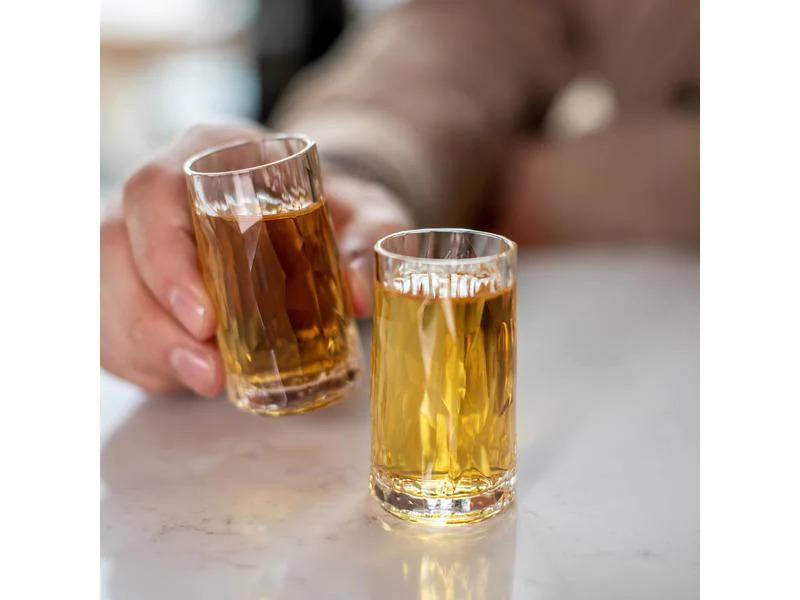 Koziol Schnapsglas Superglas Club No. 7, 40 ml, 4 Stück