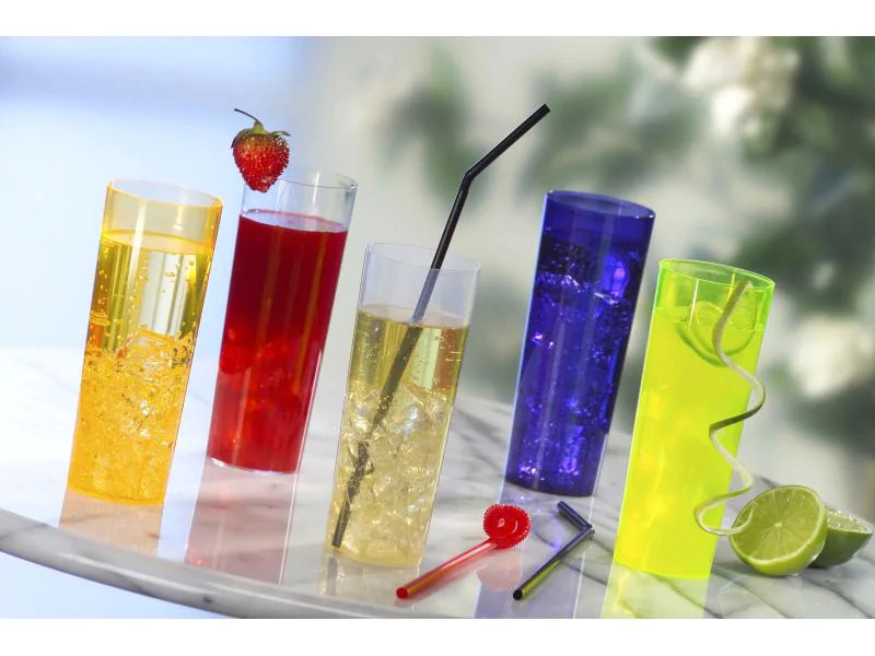 Papstar Longdrinkbecher 300 ml 10 Stück, Transparent