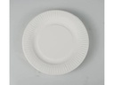 Papstar Teller Pure 19 cm, 25 Stück, Weiss