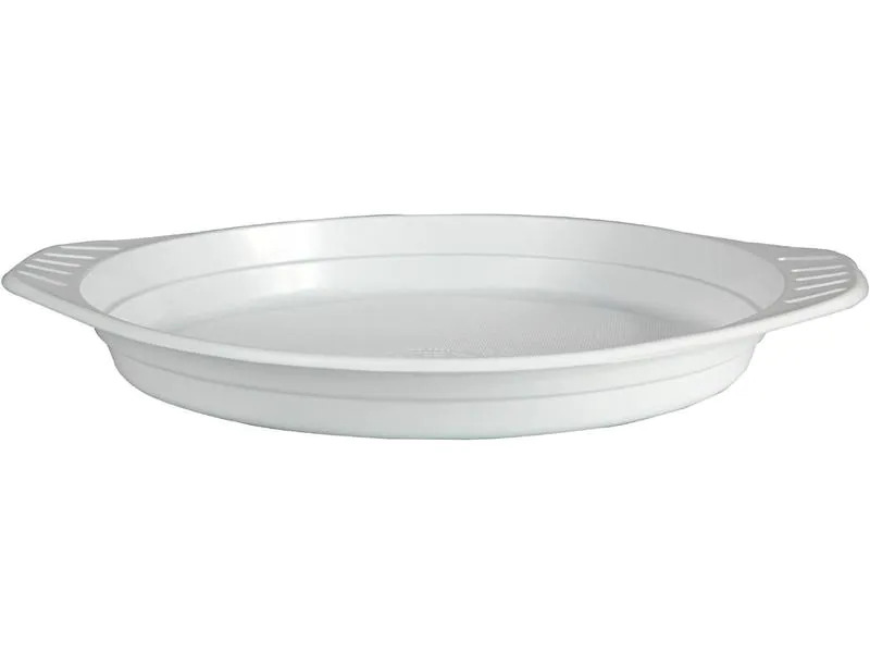 depa Einwegteller 21.9 cm, 100 Stück, Weiss