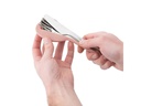 BergHOFF Besteck-Set Picknick Leo 3-teilig, Silber