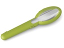 Emsa Besteck-Set to go Clip &amp; Go 3-teilig, Grün/Silber