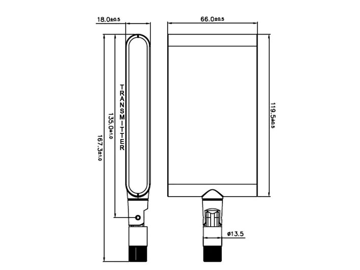 Delock WLAN-Antenne 802.11 ac/a/h/b/g/n RP-SMA 10 dBi Rundstrahl