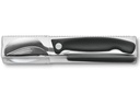 Victorinox Besteck-Set Swiss Classic 3-teilig, Schwarz/Silber
