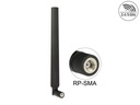 Delock WLAN-Antenne 802.11 ac/a/h/b/g/n RP-SMA 7 dBi Rundstrahl
