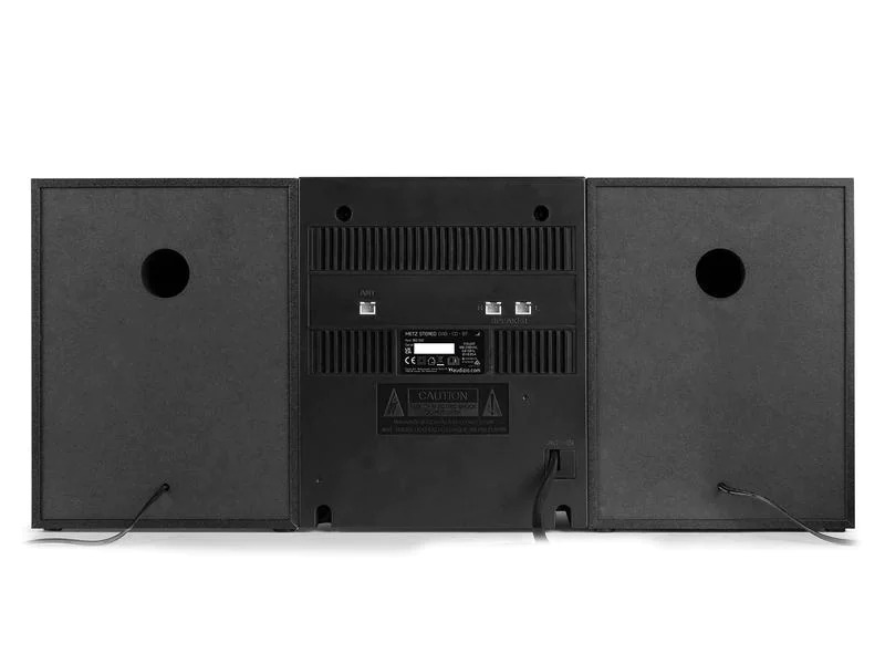 Audizio Micro-HiFi Anlage Metz Aluminium