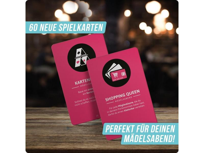 Denkriesen Partyspiel klattschen – Mädelsabend