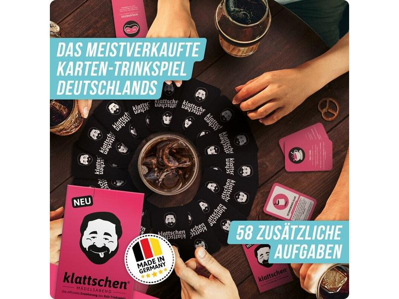 Denkriesen Partyspiel klattschen – Mädelsabend