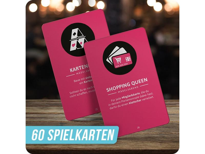 Denkriesen Partyspiel klattschen – Mädelsabend