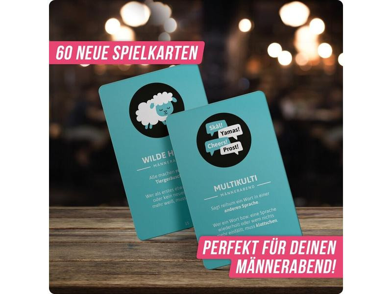 Denkriesen Partyspiel klattschen – Männerabend