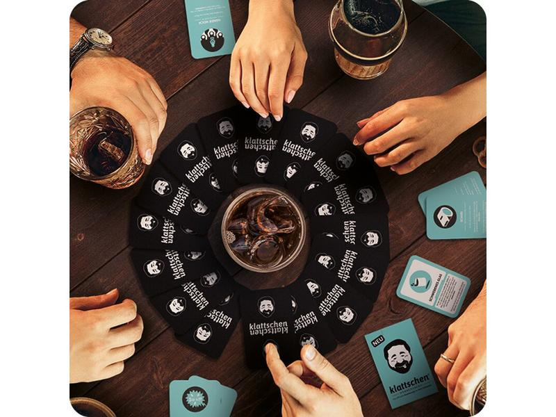 Denkriesen Partyspiel klattschen – Männerabend