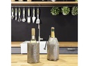 Vacuvin Flaschenmanschette Platinum Silber