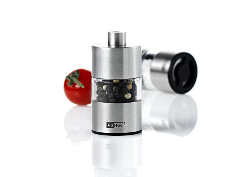 AdHoc Salz- und Pfeffermühle MINIMILL MP30 6.2 cm, Silber