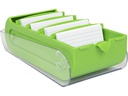 Biella Karteibox Bunny A8 100 Karten, Grün