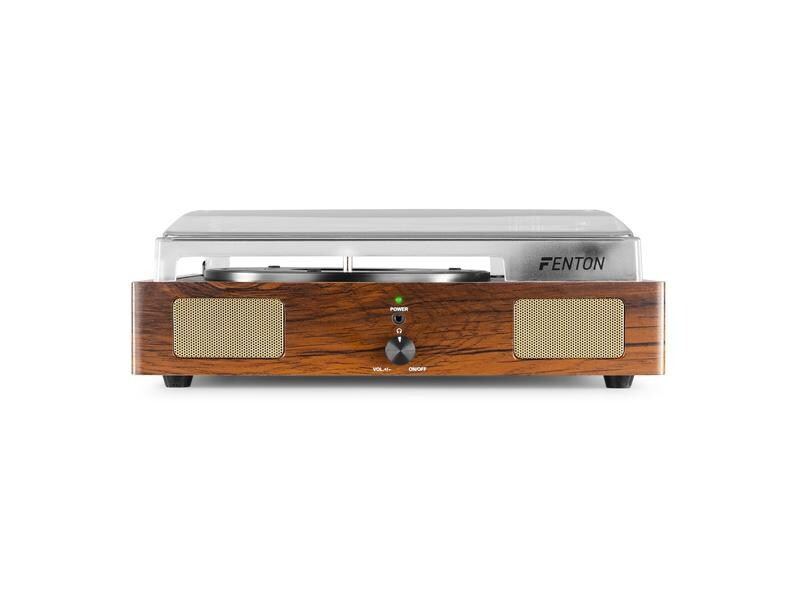 Fenton Plattenspieler RP106W Braun