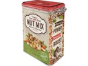Nostalgic Art Vorratsdose Nut Mix 1.6 l, Beige/Grün/Rot