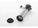 GEFU Muskatmühle Moscata 14.5 cm, Schwarz/Silber