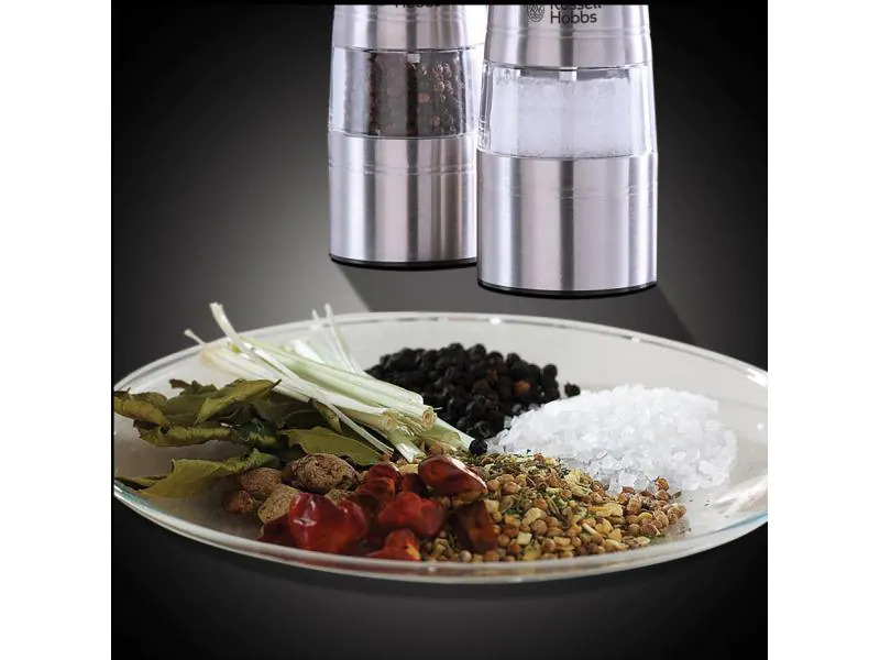 Russell Hobbs Salz- und Pfeffermühle 23.3 cm, Silber