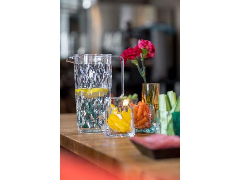 Koziol Wasserkrug Crystal 1.6 l Transparent