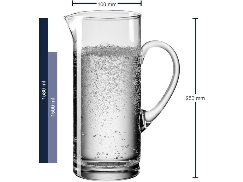 Leonardo Wasserkrug Ciao VIP 1.5 l, Transparent