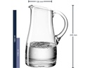 Leonardo Wasserkrug Liquid 1,7 l 1.7 l, Transparent