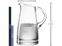 Leonardo Wasserkrug Liquid 1.2 l, Transparent