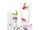 Leonardo Wasserkrug Rock 1.1 l, Transparent