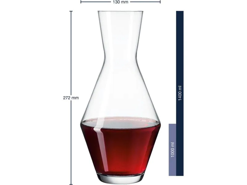 Leonardo Weinkrug Vino 1,4 l, Transparent