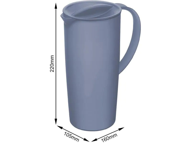 Rotho Krug Caruba 1.2 l, Blau