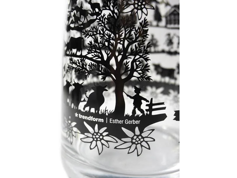Trendform Karaffe Swiss Tradition 1 l, Transparent