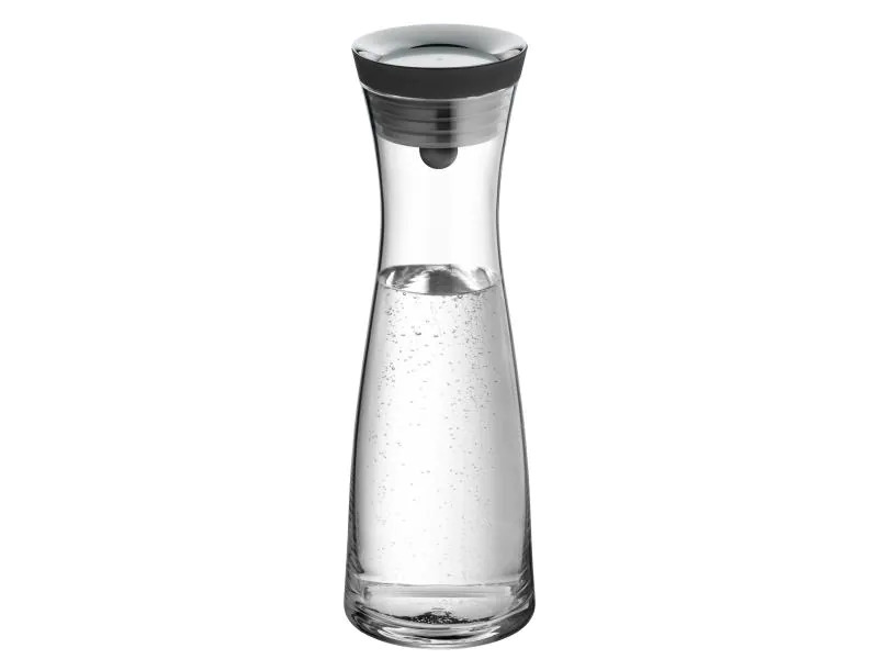 WMF Wasserkaraffe Basic 1 l Transparent/Schwarz