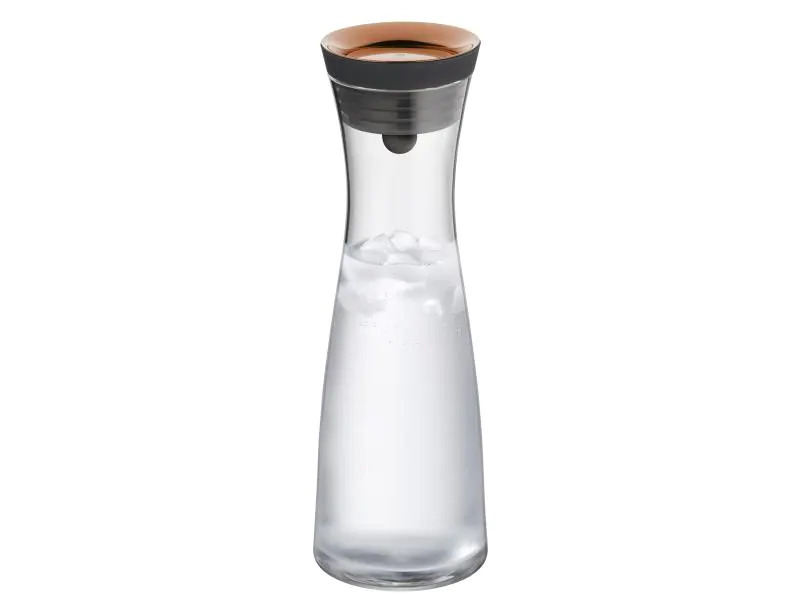 WMF Wasserkaraffe Basic 1 l, Transparent/Kupfer